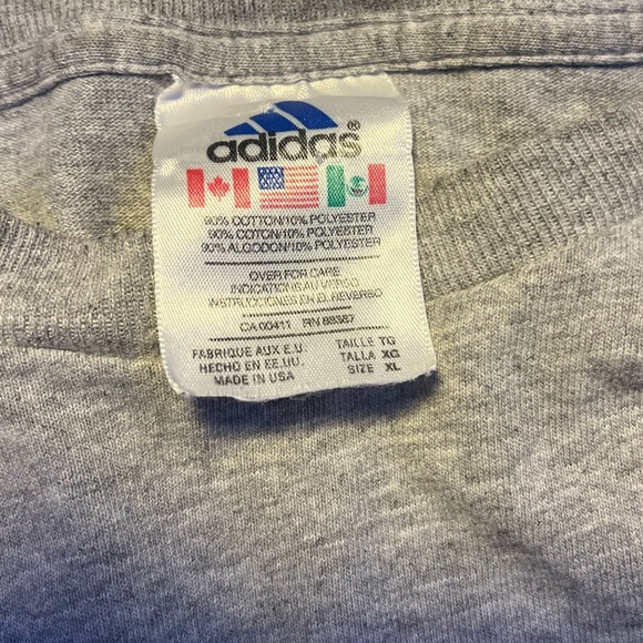 VINTAGE ADIDAS BASKETBALL T SHIRT - Picture 4 of 4